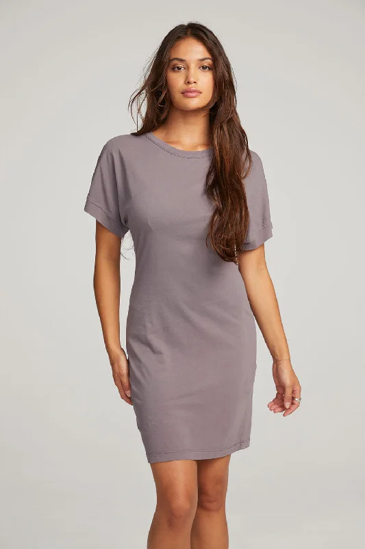 mini dresses-glamorous evening wearSaloon Purple Sage Mini Dress