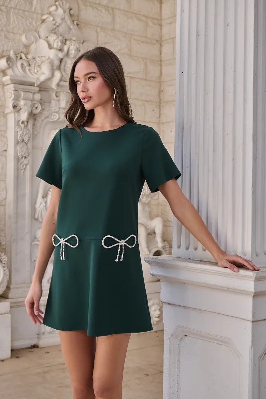 mini dresses-for the fashion-forwardBenicia Bow Shift Mini Dress