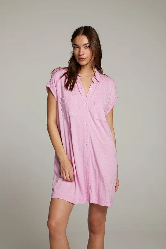 mini dresses-casual dress for womenDowntown Pastel Lavender Mini Dress