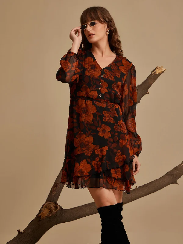 mini dresses-perfect holiday wearMyla Printed Mini Dress