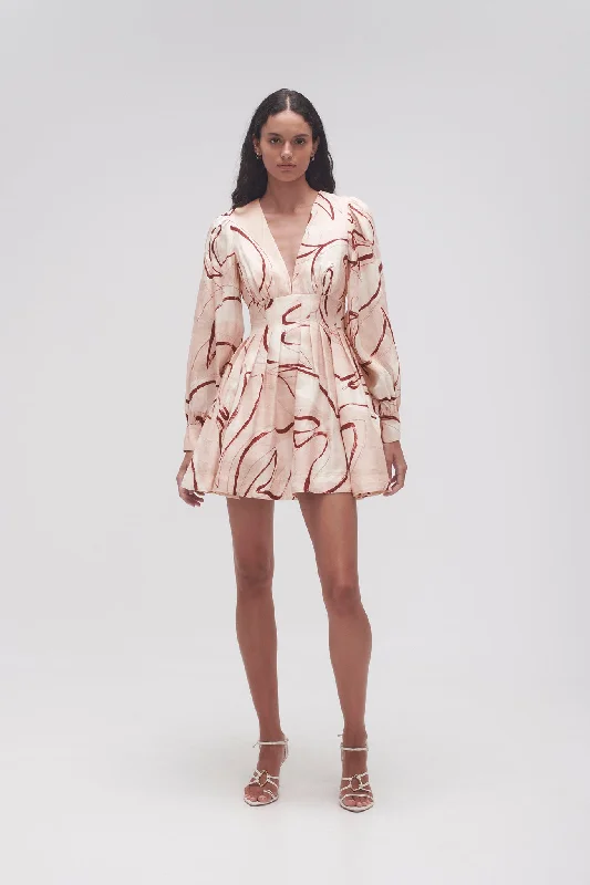 mini dresses-new arrivalsAmelia Plunge Mini Dress