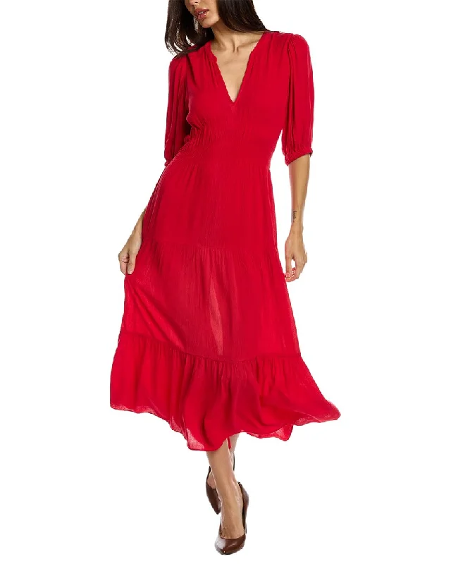 Midi dresses for any special occasion-ba&sh Crepe Midi Dress