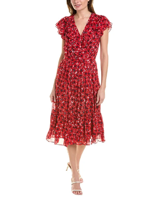 Trendy midi dresses for summer evenings-Brooks Brothers Poppy Midi Dress