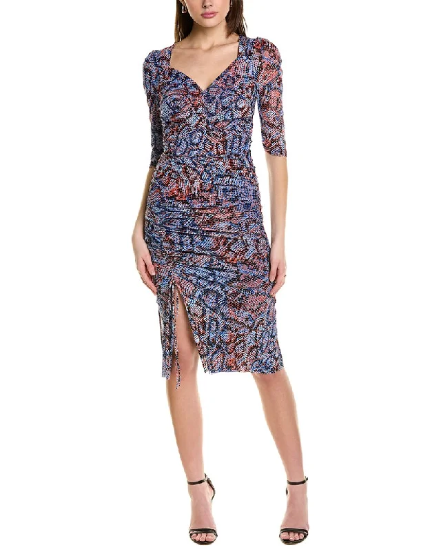 Midi dresses with artistic designs-Diane von Furstenberg Michael Midi Dress