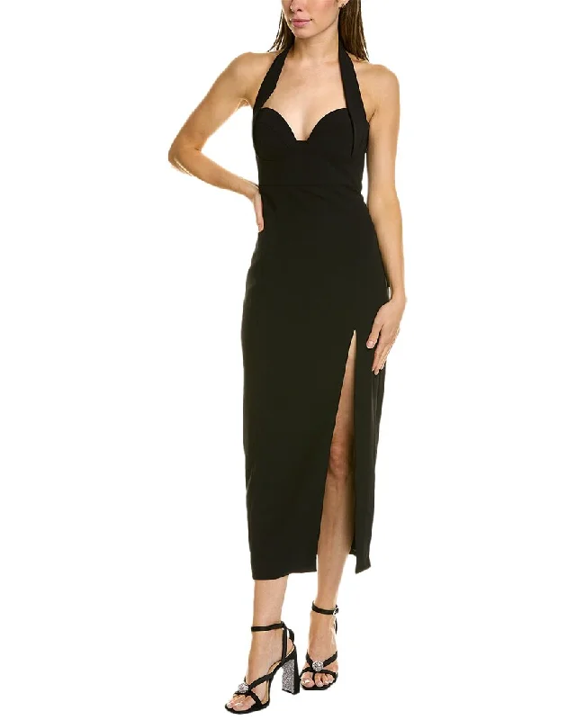 Elegant midi dresses with subtle details-Nicholas Nabine Midi Dress